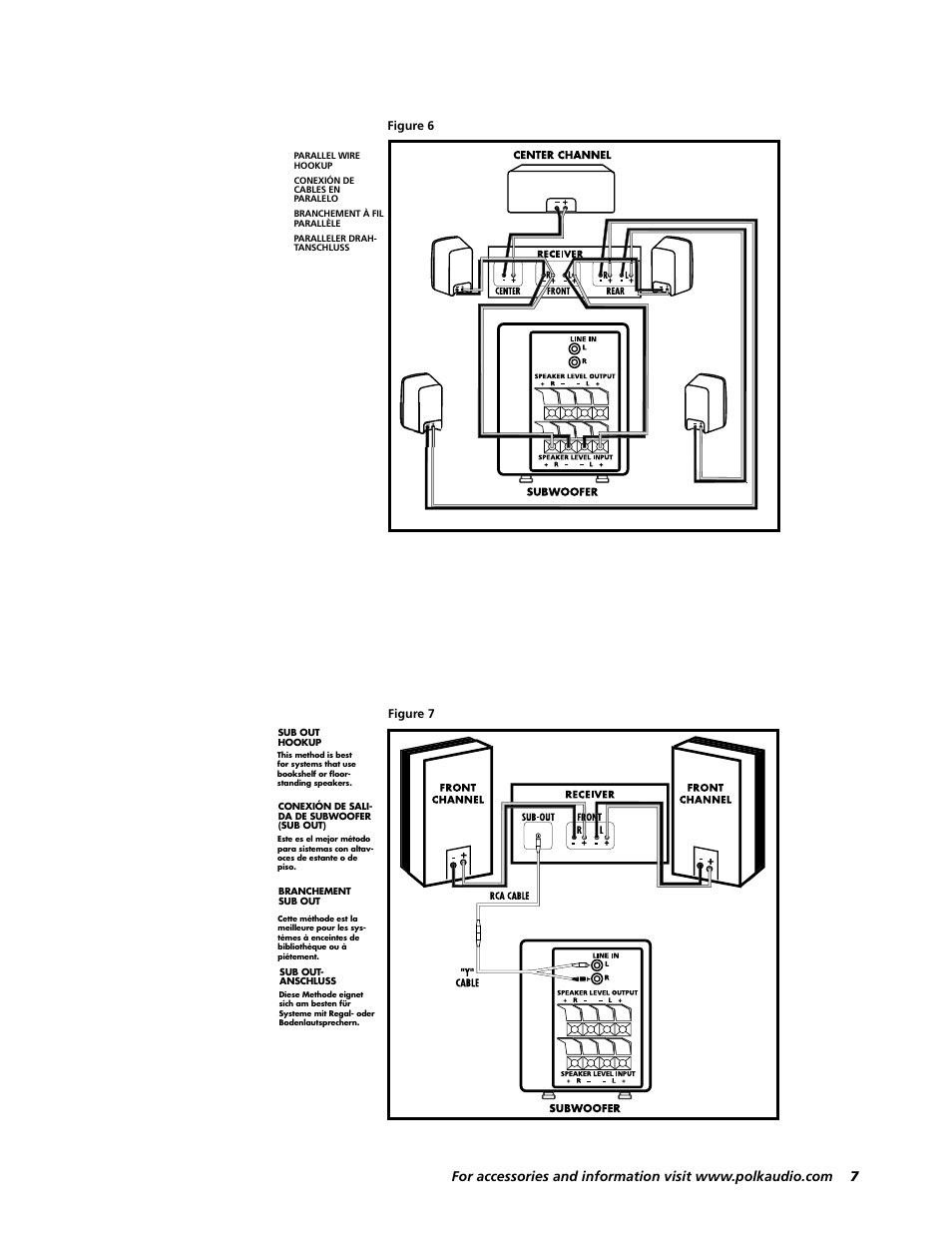 Polk Audio 5601 User Manual | Page 8 / 12
