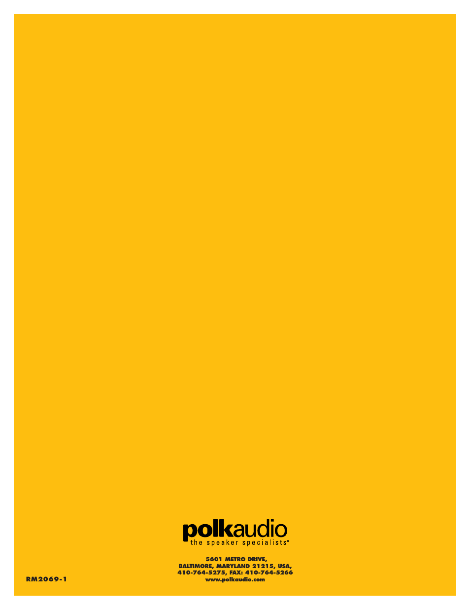 Polk Audio DP-1 User Manual | Page 24 / 46