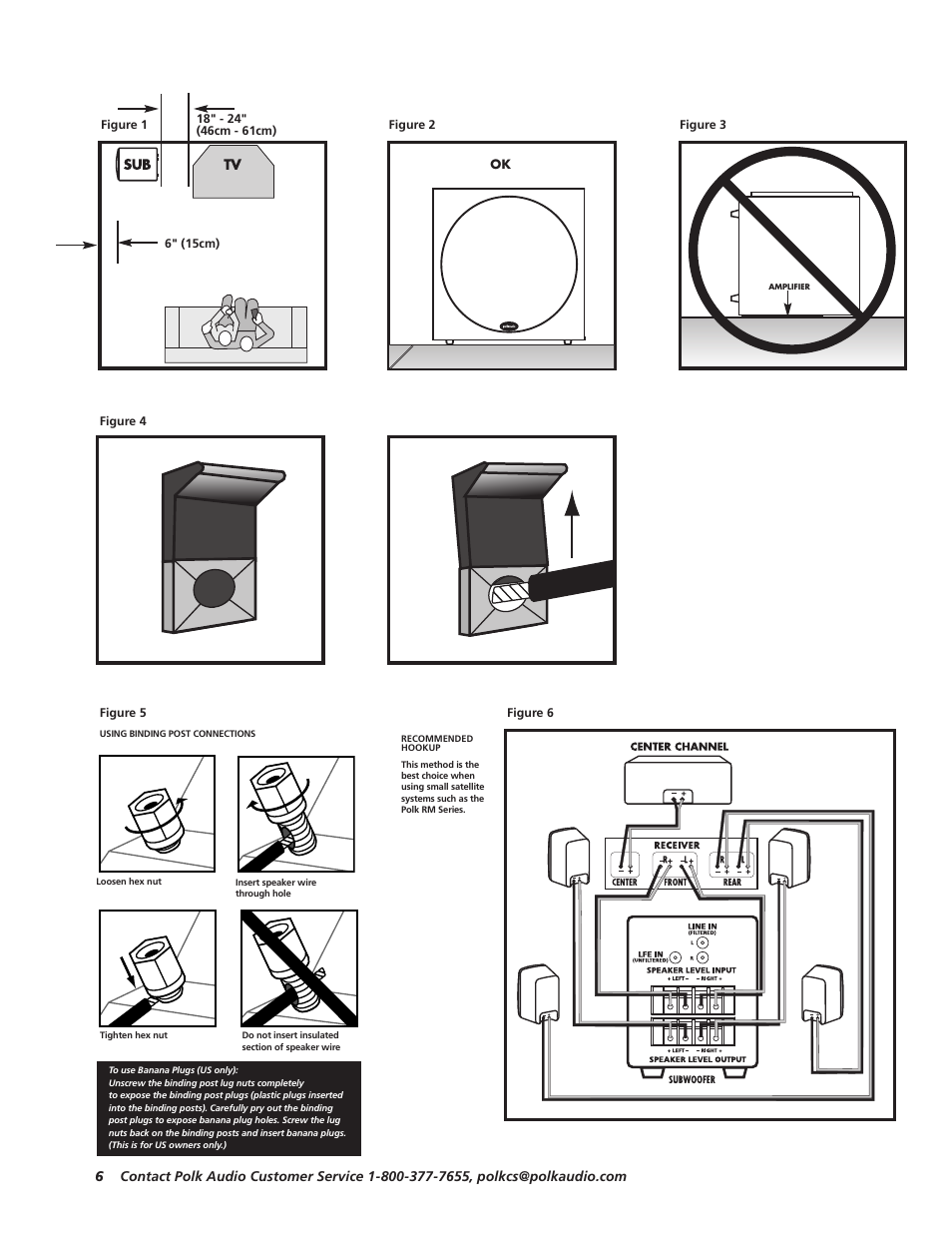 Polk Audio PSW 303 User Manual | Page 6 / 12