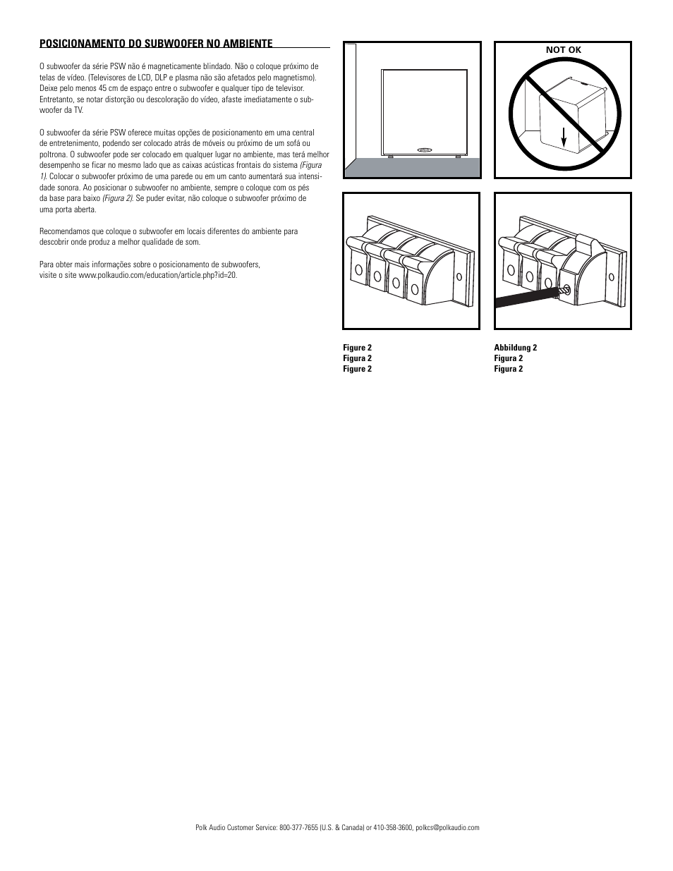 Polk Audio PSW10 User Manual | Page 6 / 19