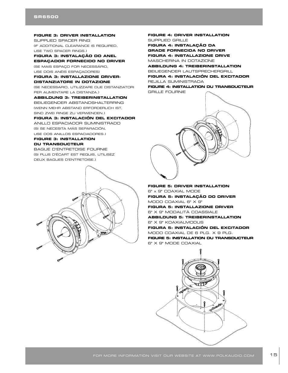 Polk Audio SR65006 User Manual | Page 15 / 24