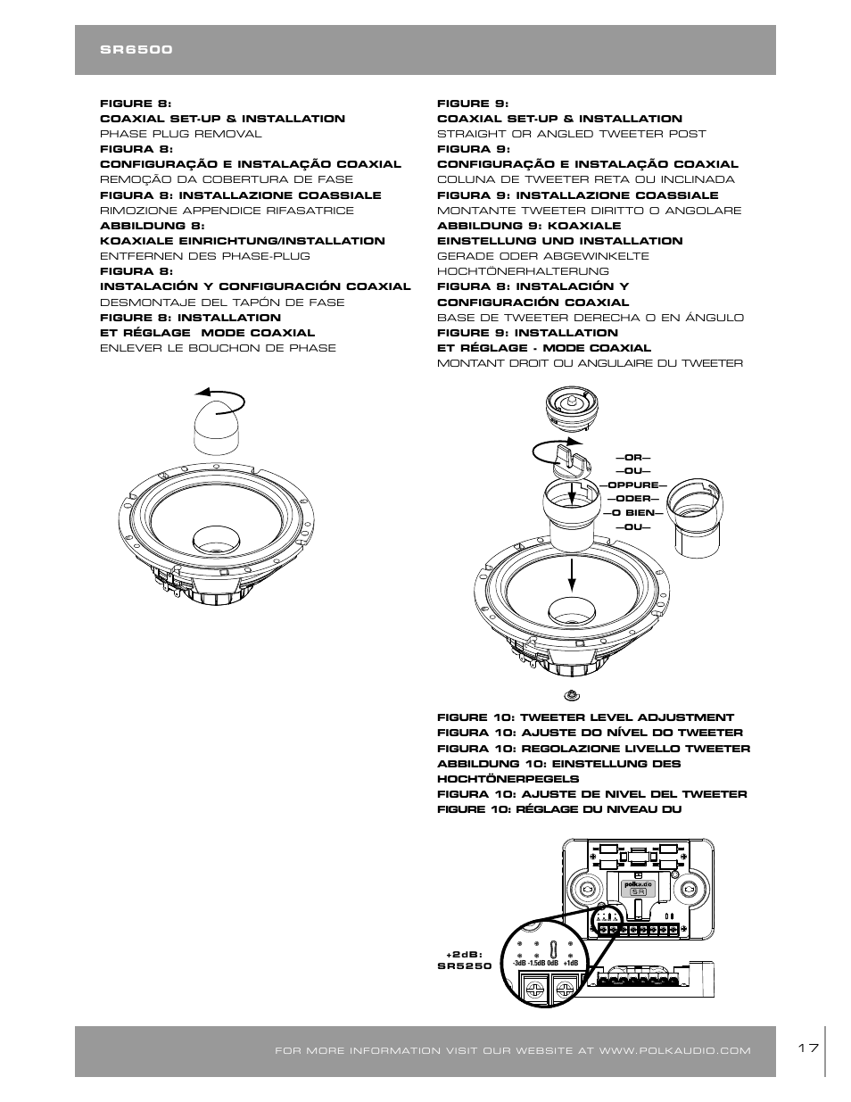 Polk Audio SR65006 User Manual | Page 17 / 24