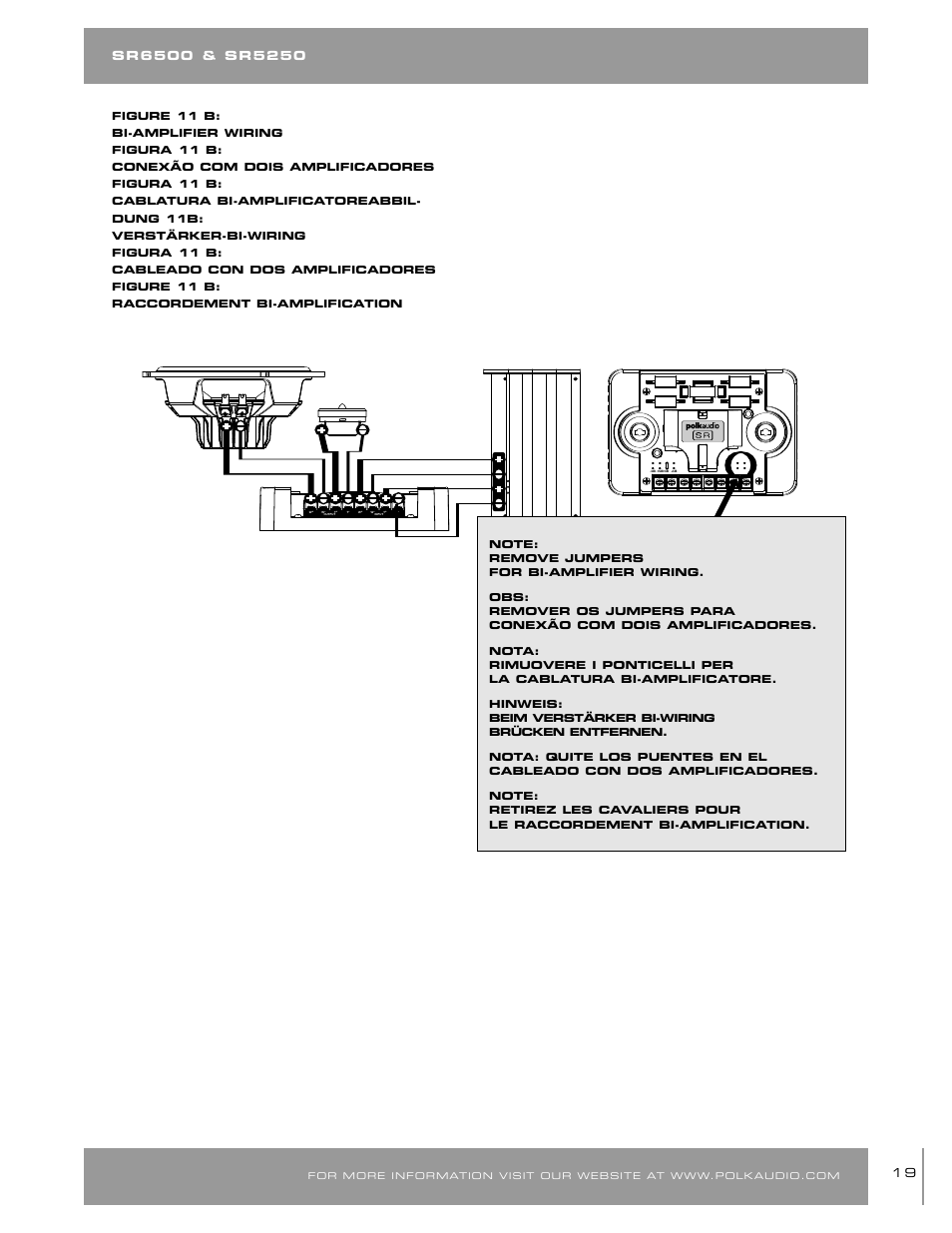 Polk Audio SR65006 User Manual | Page 19 / 24