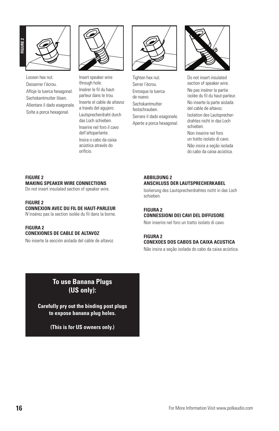 Polk Audio OWM3 User Manual | Page 16 / 24