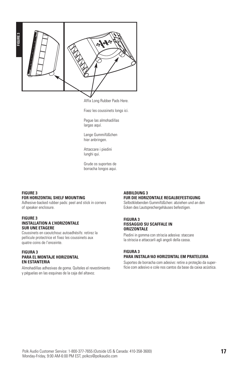 Polk Audio OWM3 User Manual | Page 17 / 24
