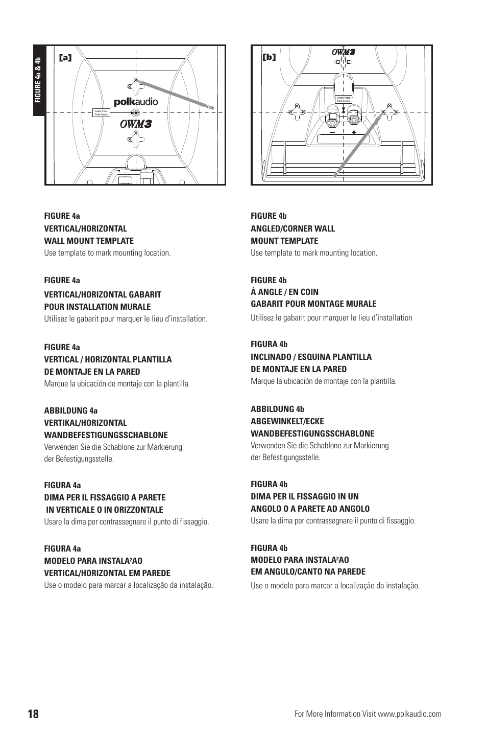 Polk Audio OWM3 User Manual | Page 18 / 24