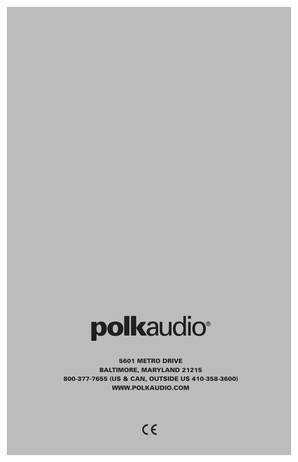 Polk Audio OWM3 User Manual | Page 24 / 24