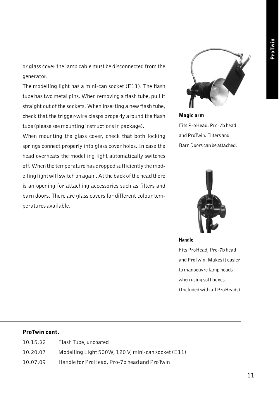 Profoto Pro-7 User Manual | Page 11 / 43