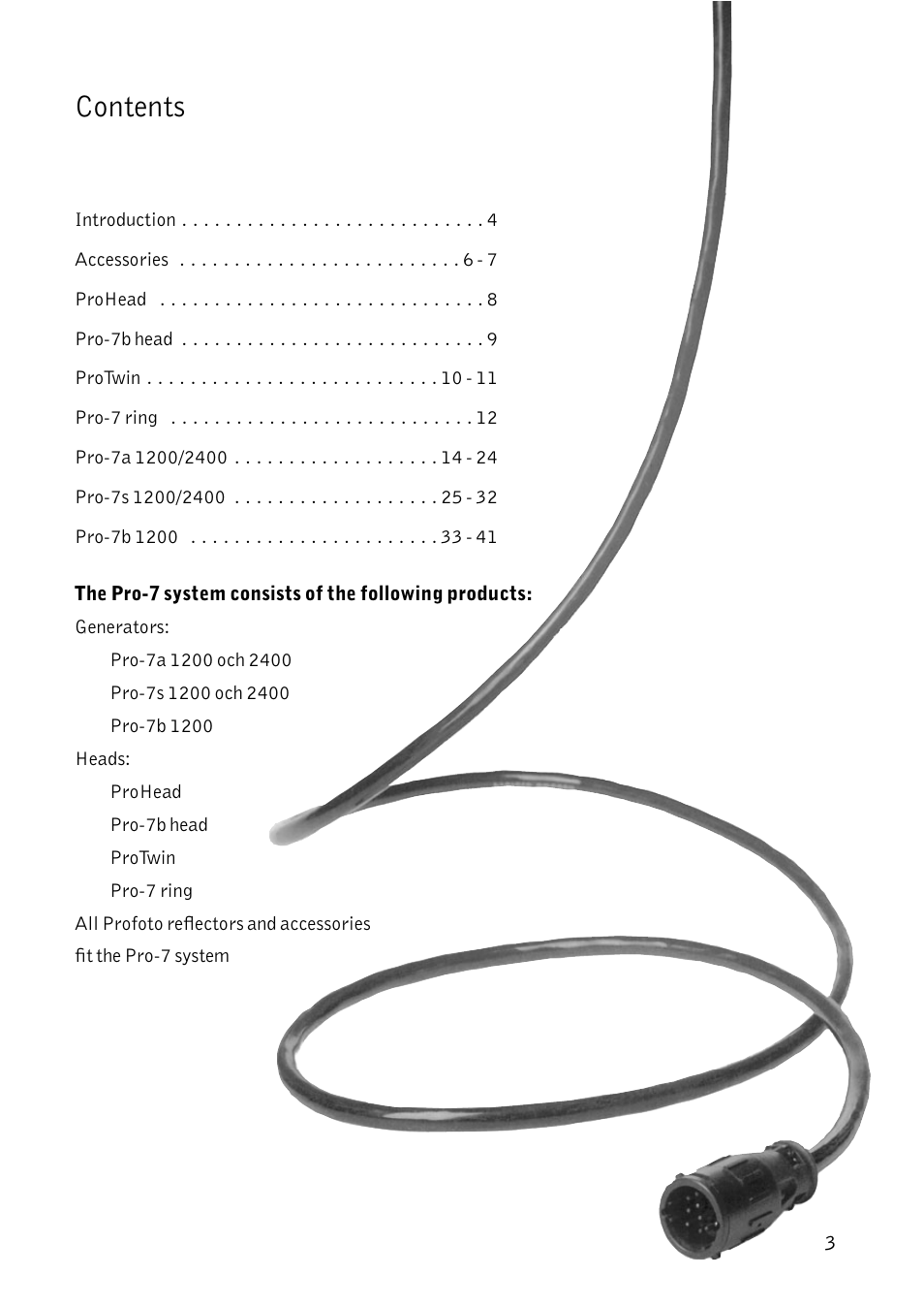 Profoto Pro-7 User Manual | Page 3 / 43