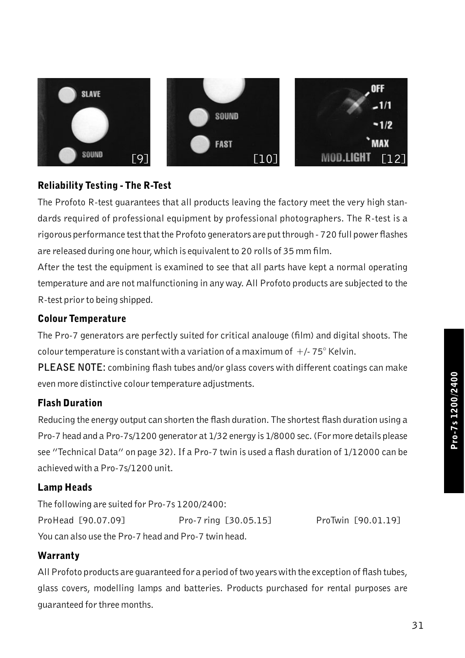 Profoto Pro-7 User Manual | Page 31 / 43