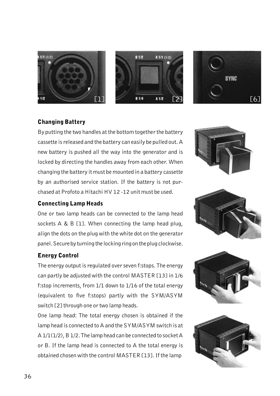 Profoto Pro-7 User Manual | Page 36 / 43