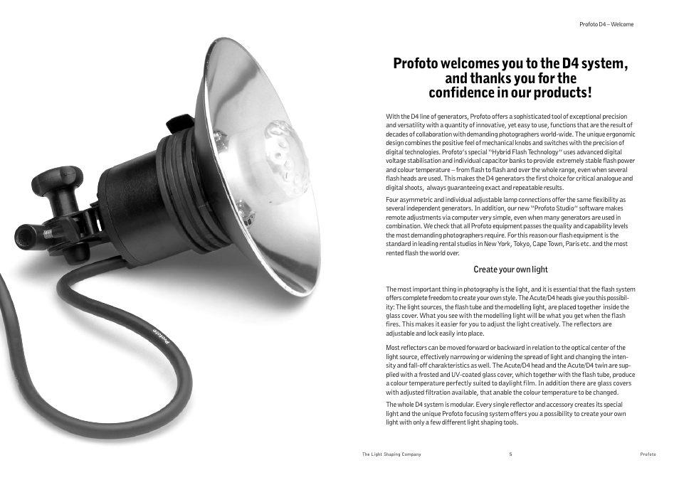 Profoto D4 User Manual | Page 5 / 24