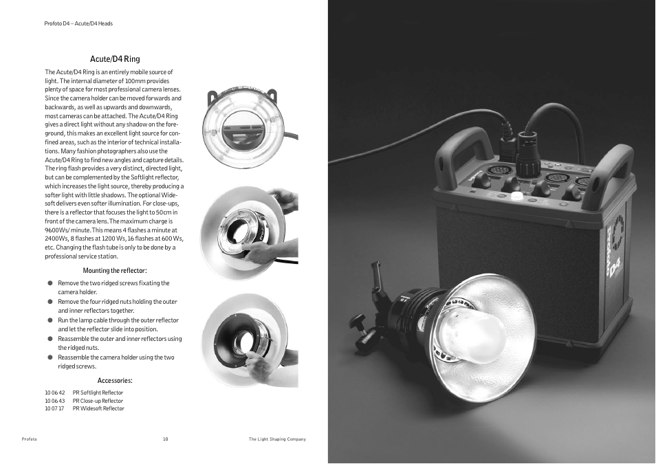 Profoto D4 User Manual | Page 8 / 24