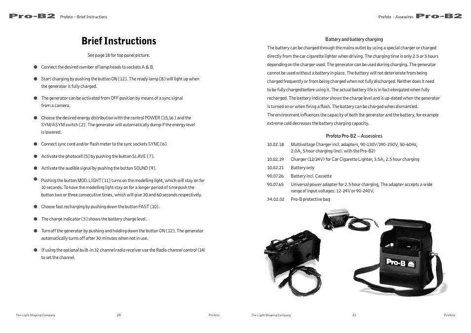 Profoto Pro-B2 User Manual | Page 11 / 17