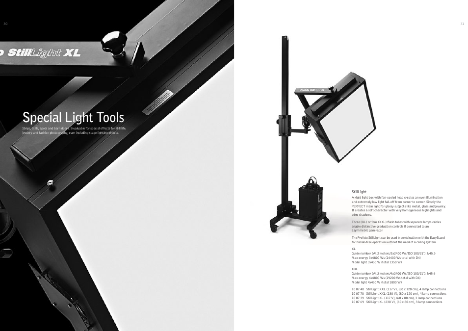 Special light tools | Profoto 250 W User Manual | Page 16 / 31