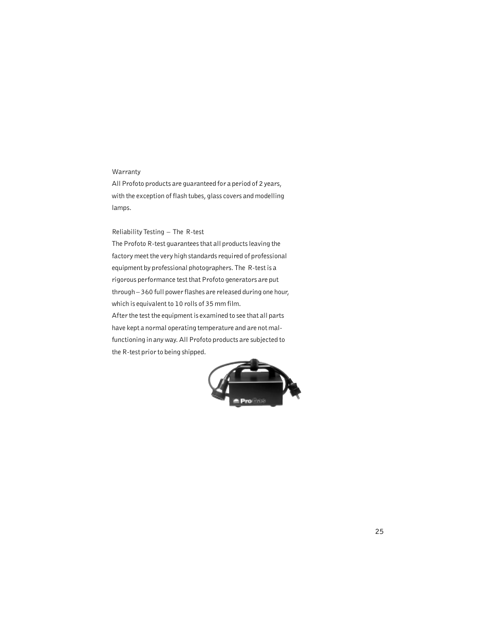 Profoto ACUTE2 1200 User Manual | Page 25 / 28