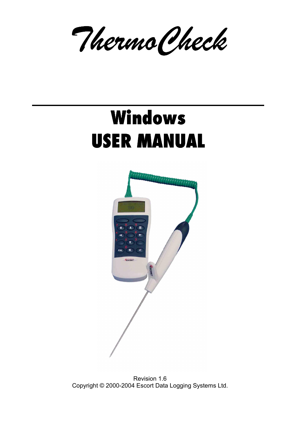 Piega Thermo Check for Windows 1.6 User Manual | 44 pages