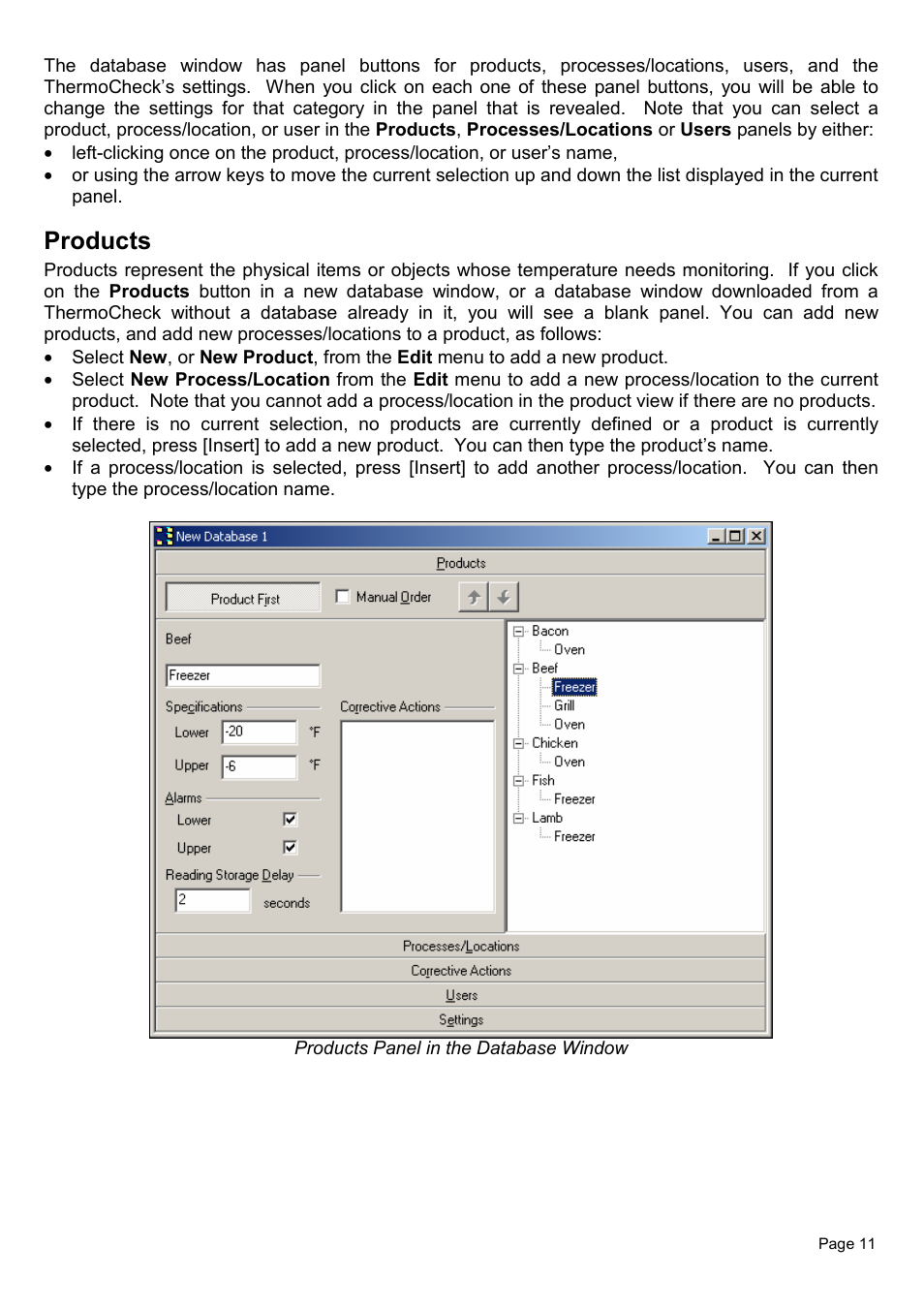Products | Piega Thermo Check for Windows 1.6 User Manual | Page 15 / 44