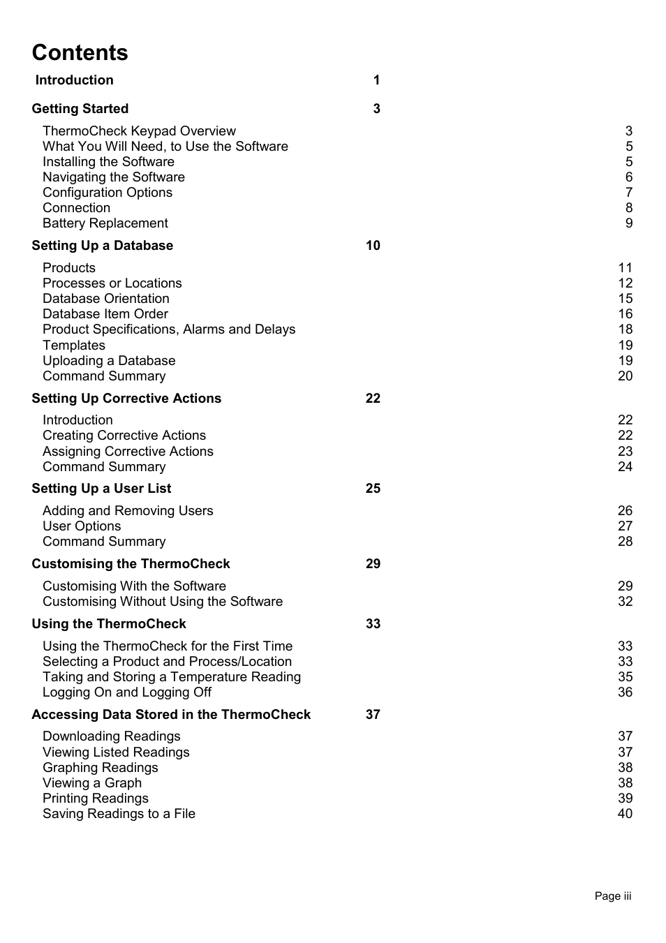 Piega Thermo Check for Windows 1.6 User Manual | Page 3 / 44