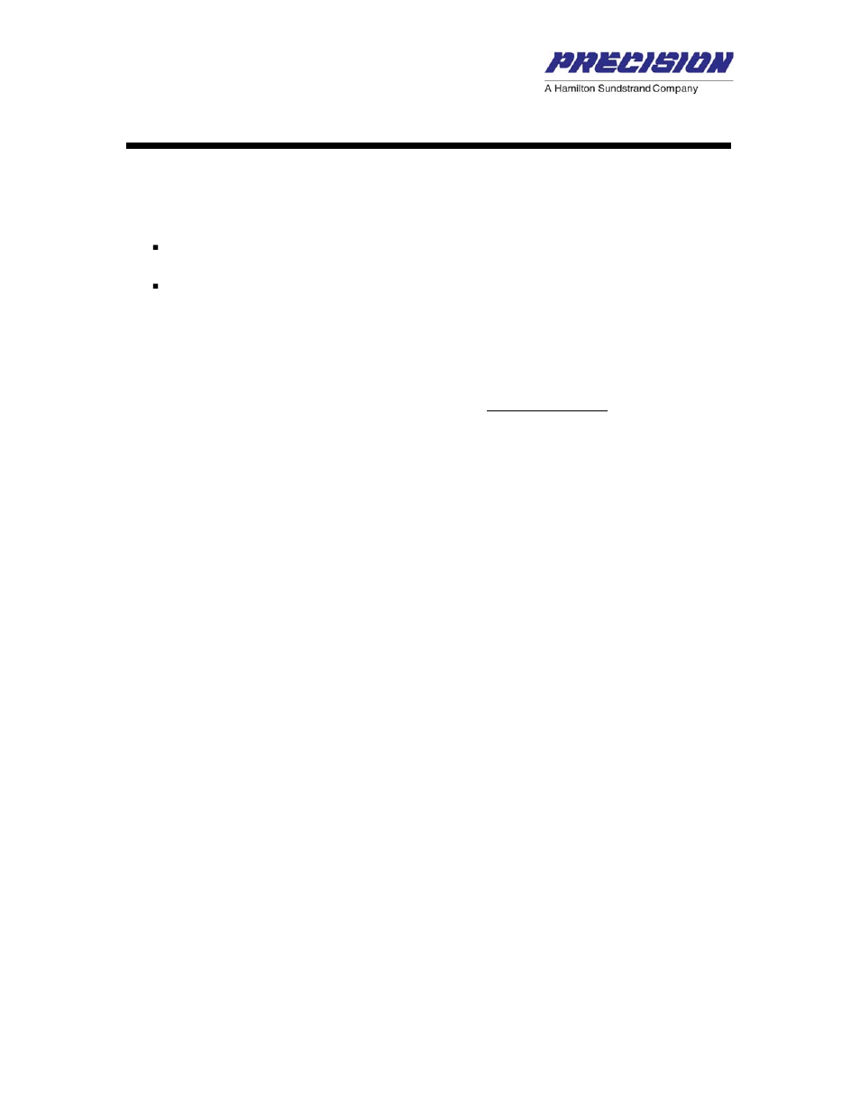 Preface | Hamilton Sundstrand Company Fuel Metering Valves XVG User Manual | Page 2 / 36