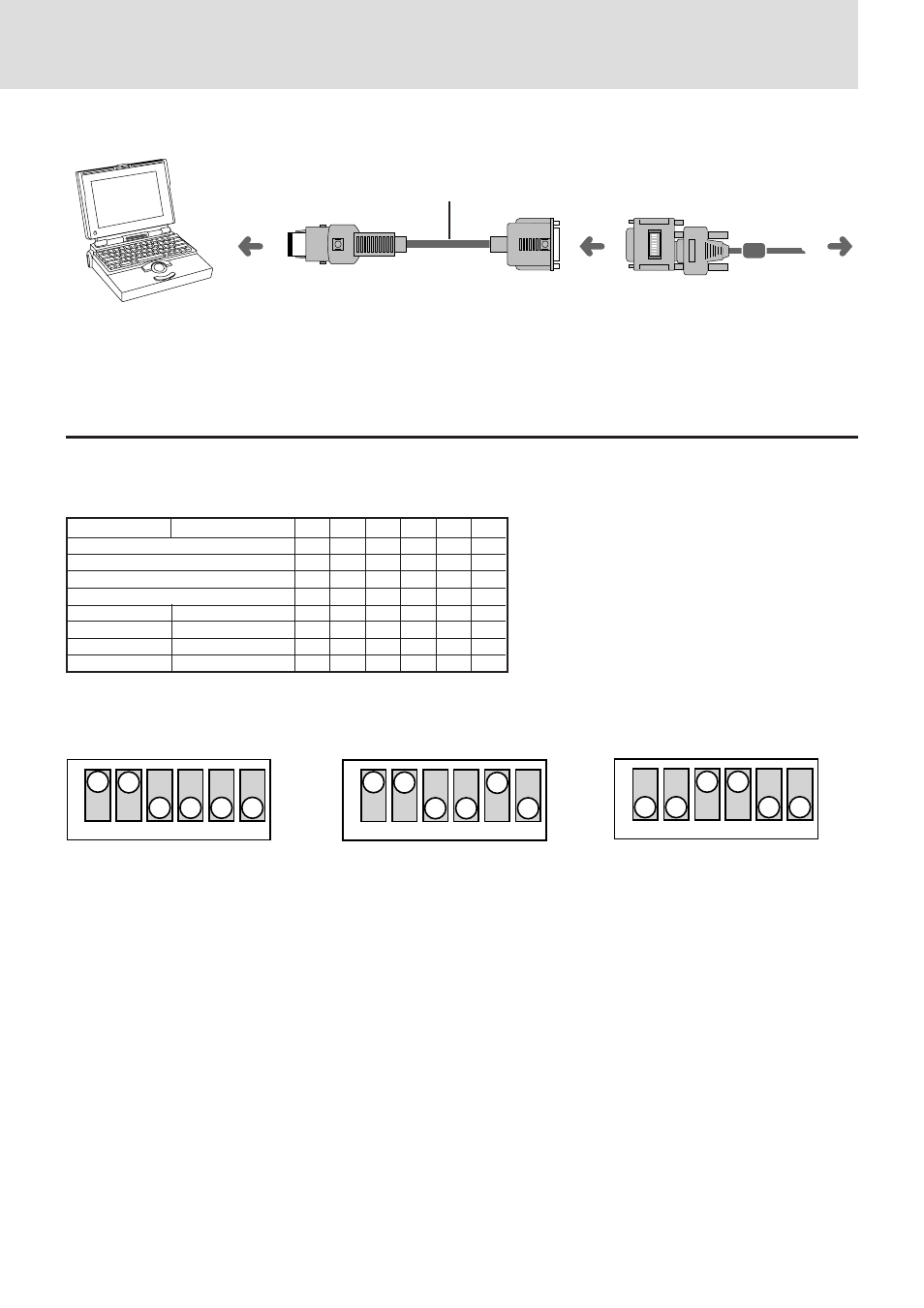 Modifying the dip switch (for macintosh) setting | Plus Corporation UP-1100 User Manual | Page 13 / 34