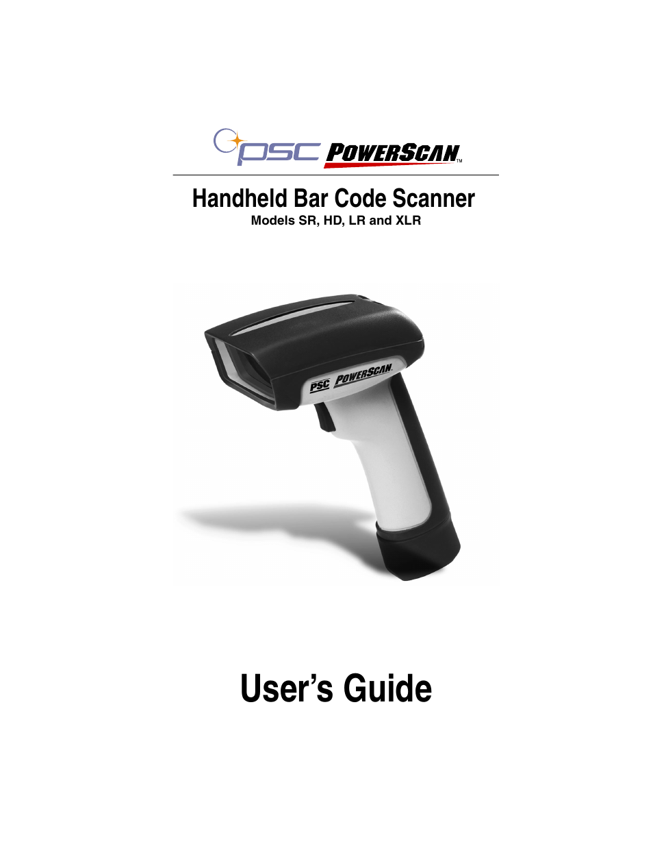 PSC SR User Manual | 20 pages