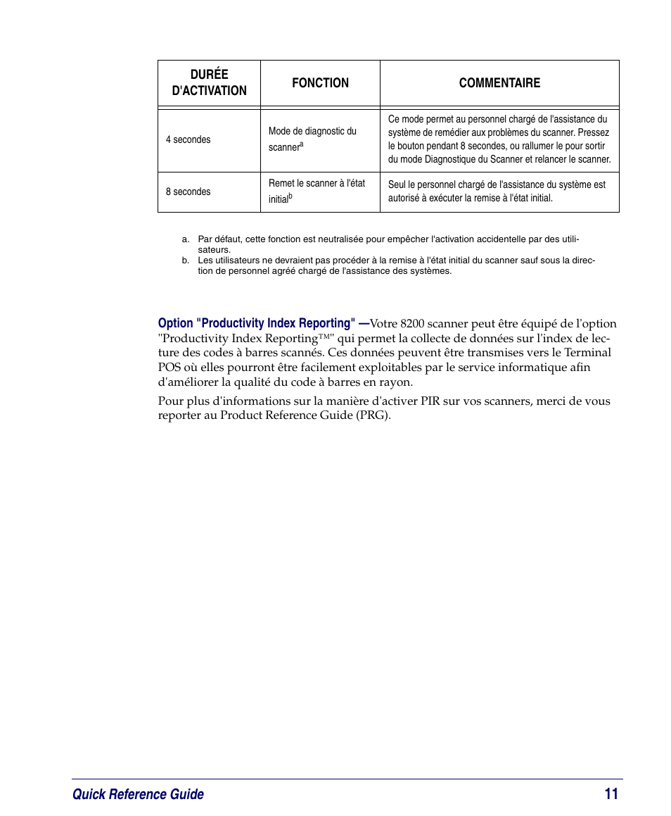 Quick reference guide | PSC Magellan 8200 User Manual | Page 17 / 56