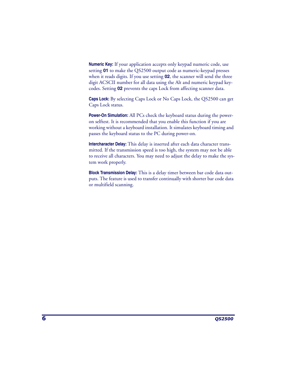 PSC QS2500 User Manual | Page 10 / 76
