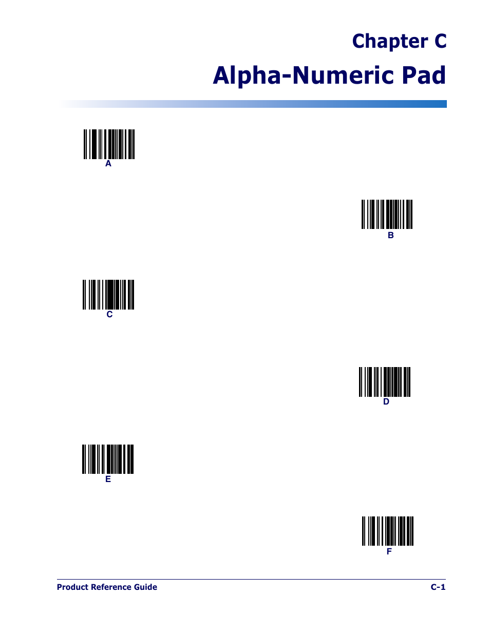 Alpha-numeric pad, Chapter c | PSC 1400I User Manual | Page 157 / 180