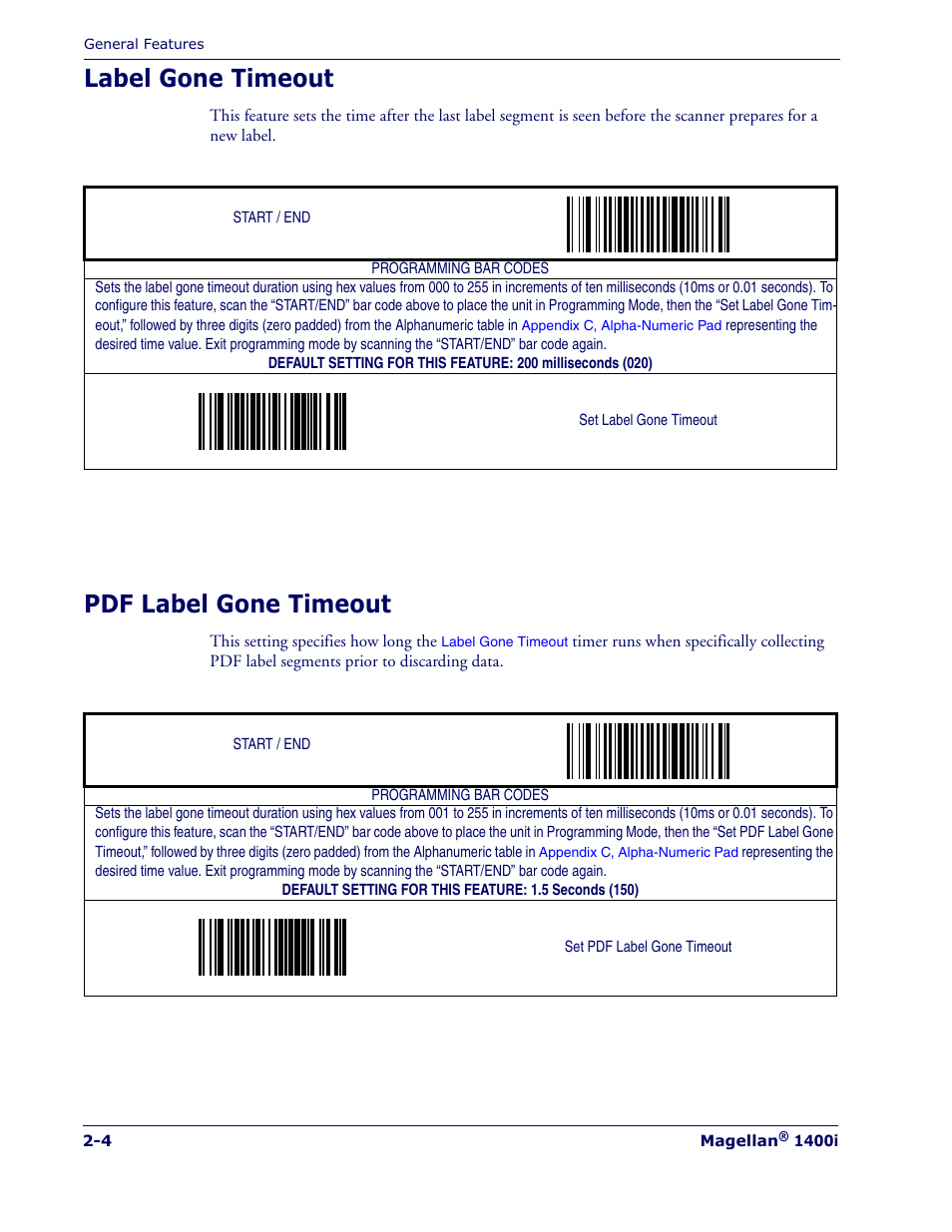 Label gone timeout, Pdf label gone timeout, Label gone timeout -4 pdf label gone timeout -4 | PSC 1400I User Manual | Page 16 / 180