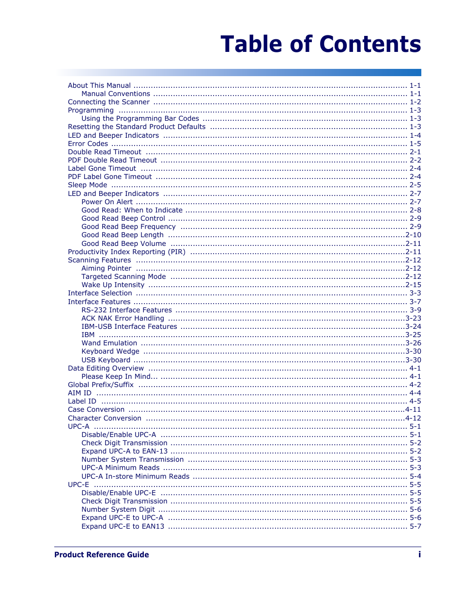 PSC 1400I User Manual | Page 3 / 180