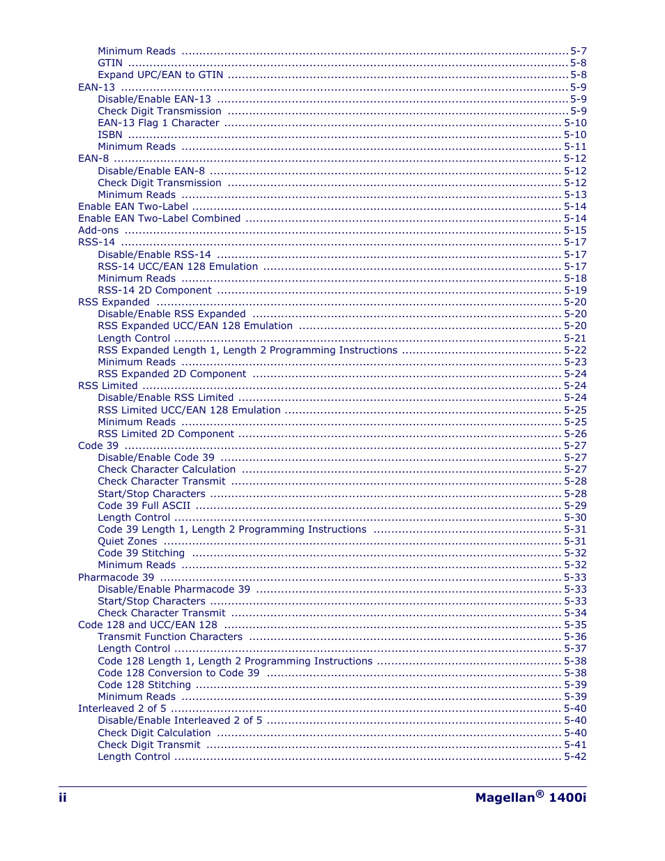 PSC 1400I User Manual | Page 4 / 180