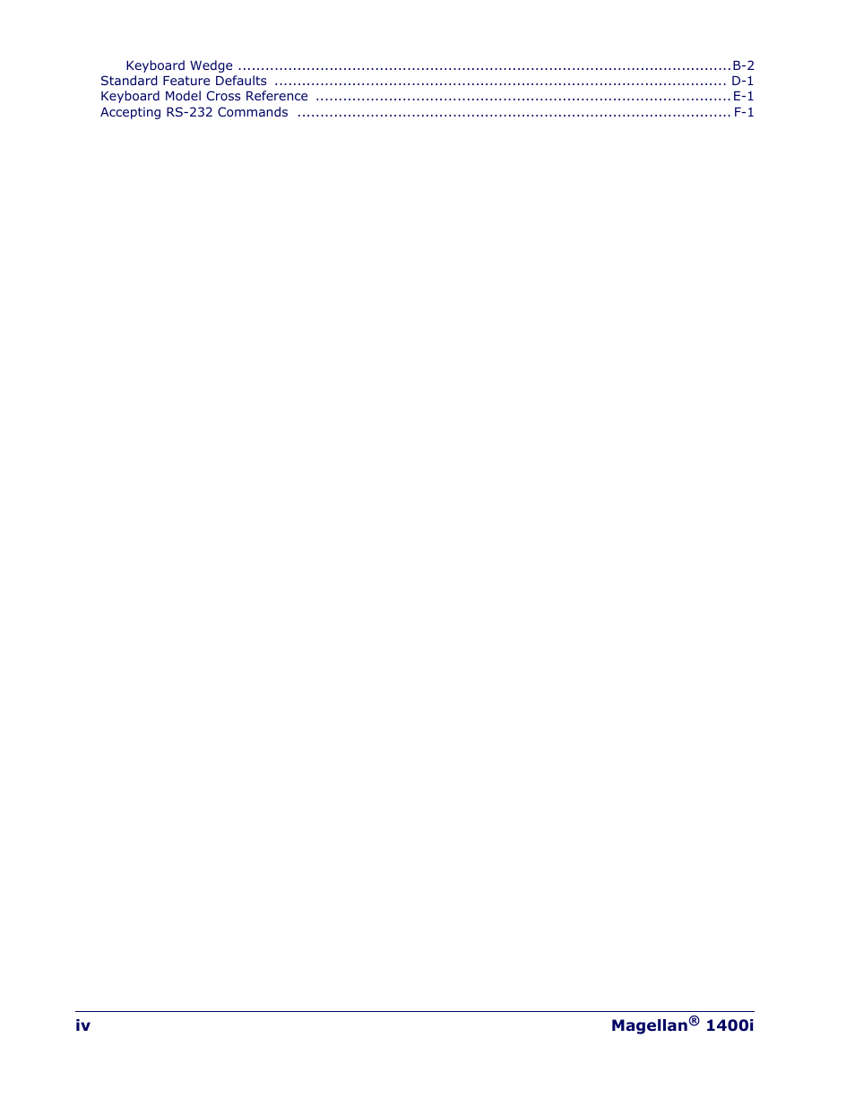 PSC 1400I User Manual | Page 6 / 180