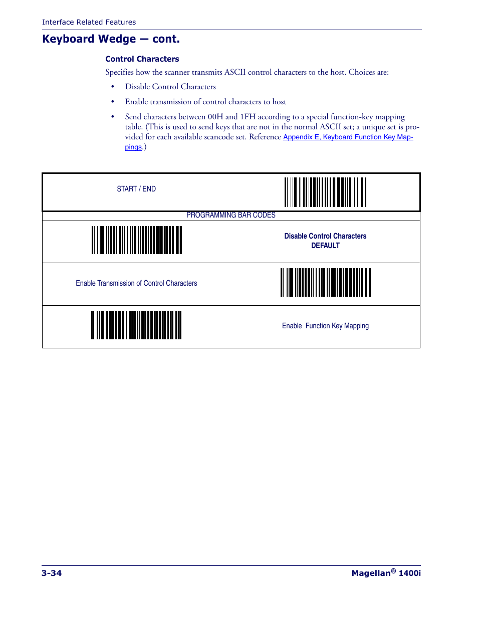 Keyboard wedge — cont | PSC 1400I User Manual | Page 62 / 180