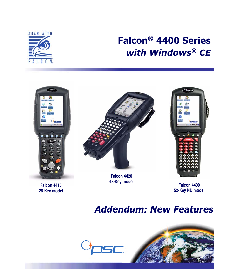 PSC Falcon 4410 User Manual | 16 pages