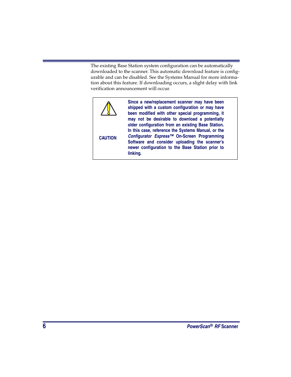 PSC PowerScan RF User Manual | Page 14 / 36
