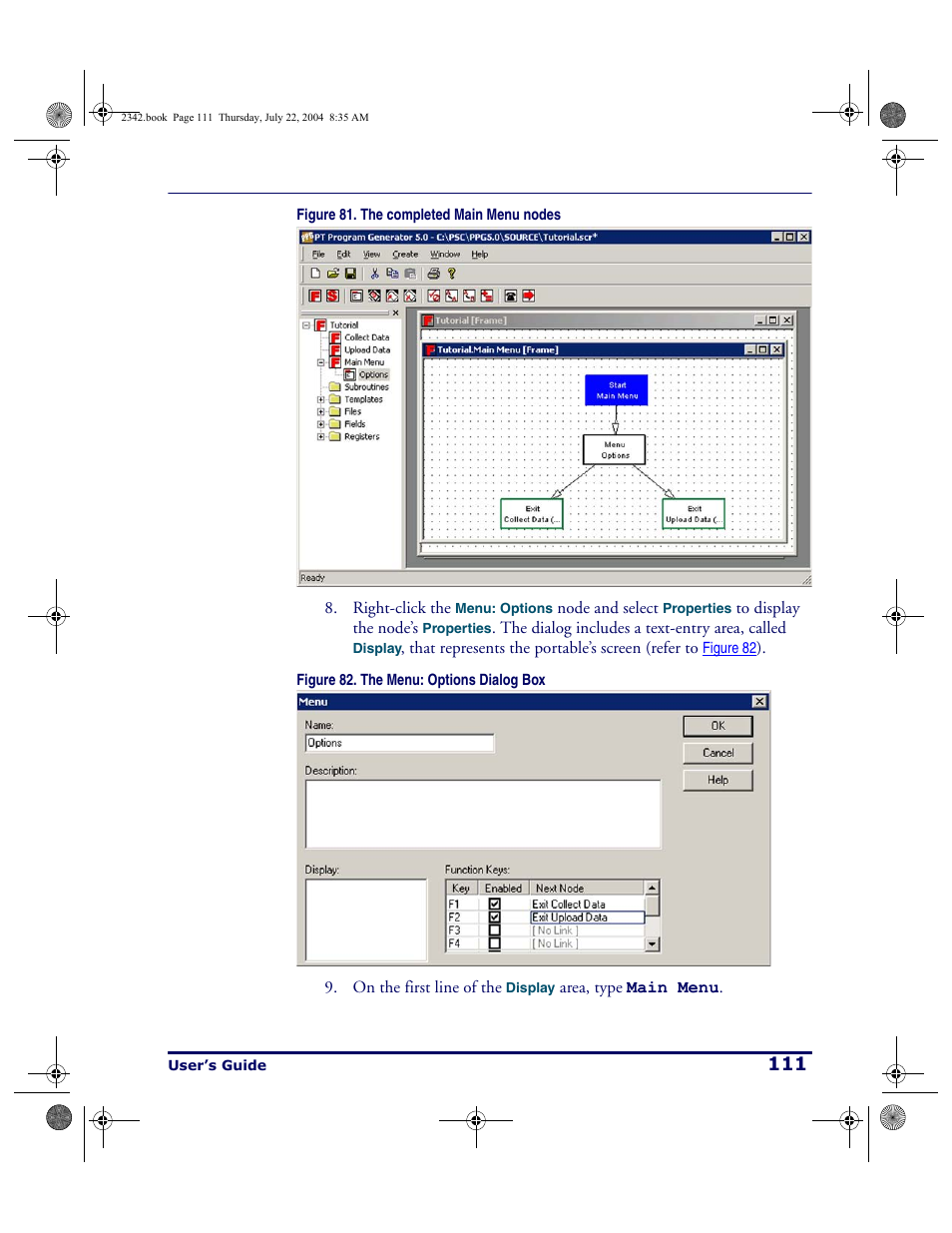 N in, Figure 81 | PSC PT Program Generator User Manual | Page 123 / 204
