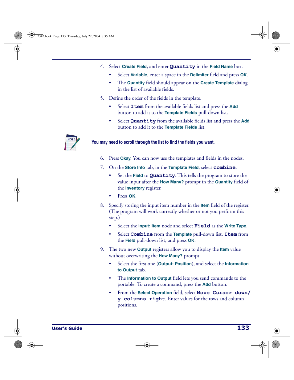 PSC PT Program Generator User Manual | Page 145 / 204