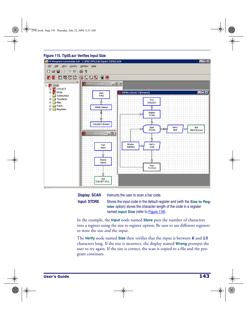 PSC PT Program Generator User Manual | Page 155 / 204