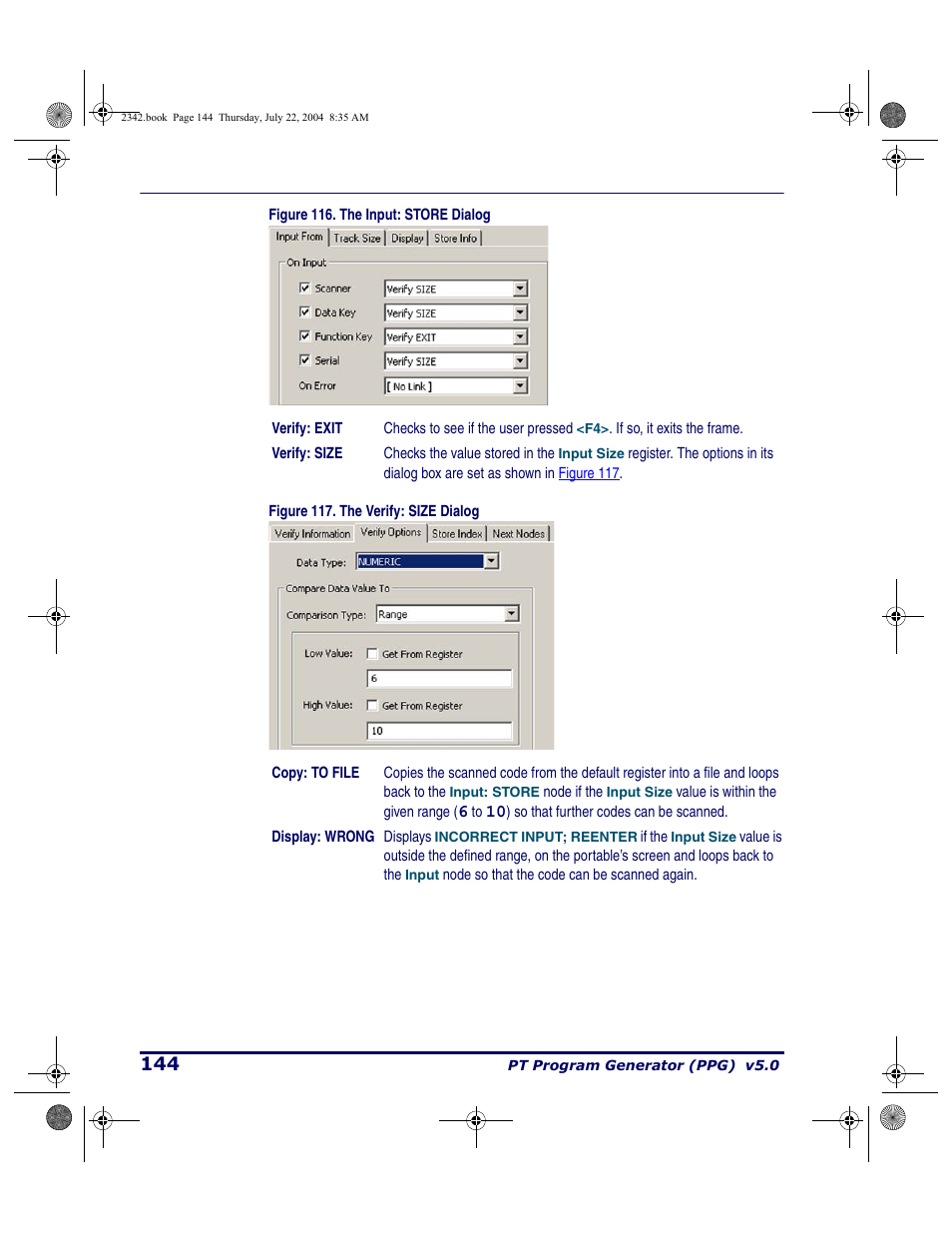 PSC PT Program Generator User Manual | Page 156 / 204