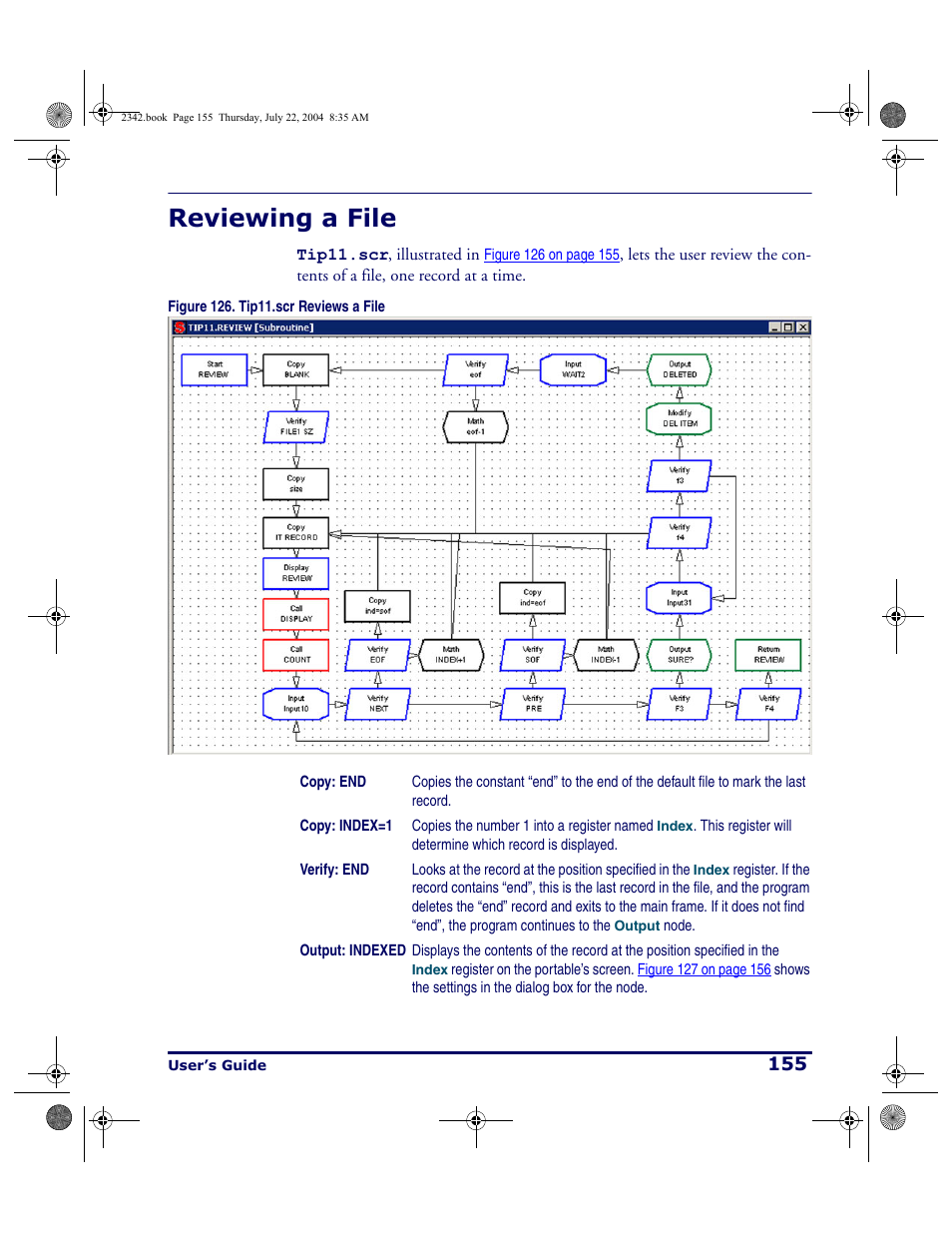 Reviewing a file | PSC PT Program Generator User Manual | Page 167 / 204