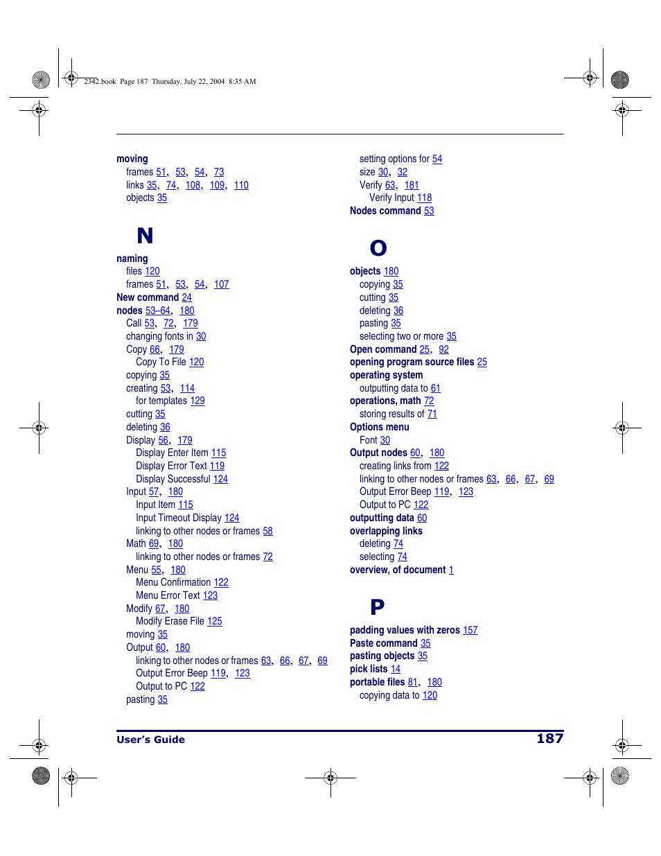 PSC PT Program Generator User Manual | Page 199 / 204