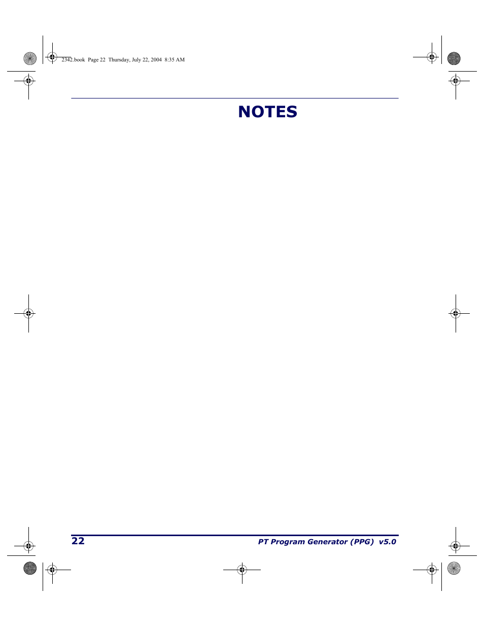 PSC PT Program Generator User Manual | Page 34 / 204