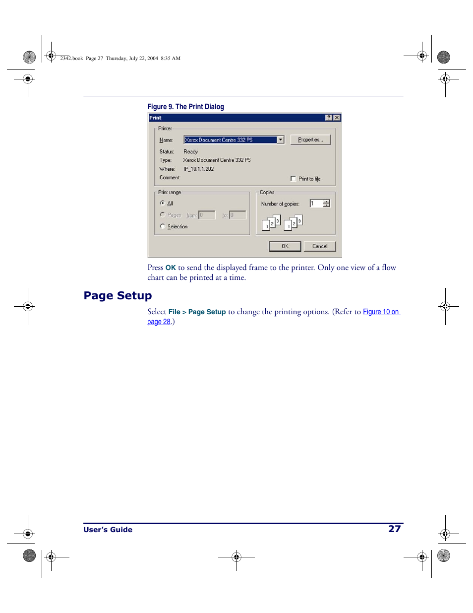N in, Figure 9, Page setup | PSC PT Program Generator User Manual | Page 39 / 204