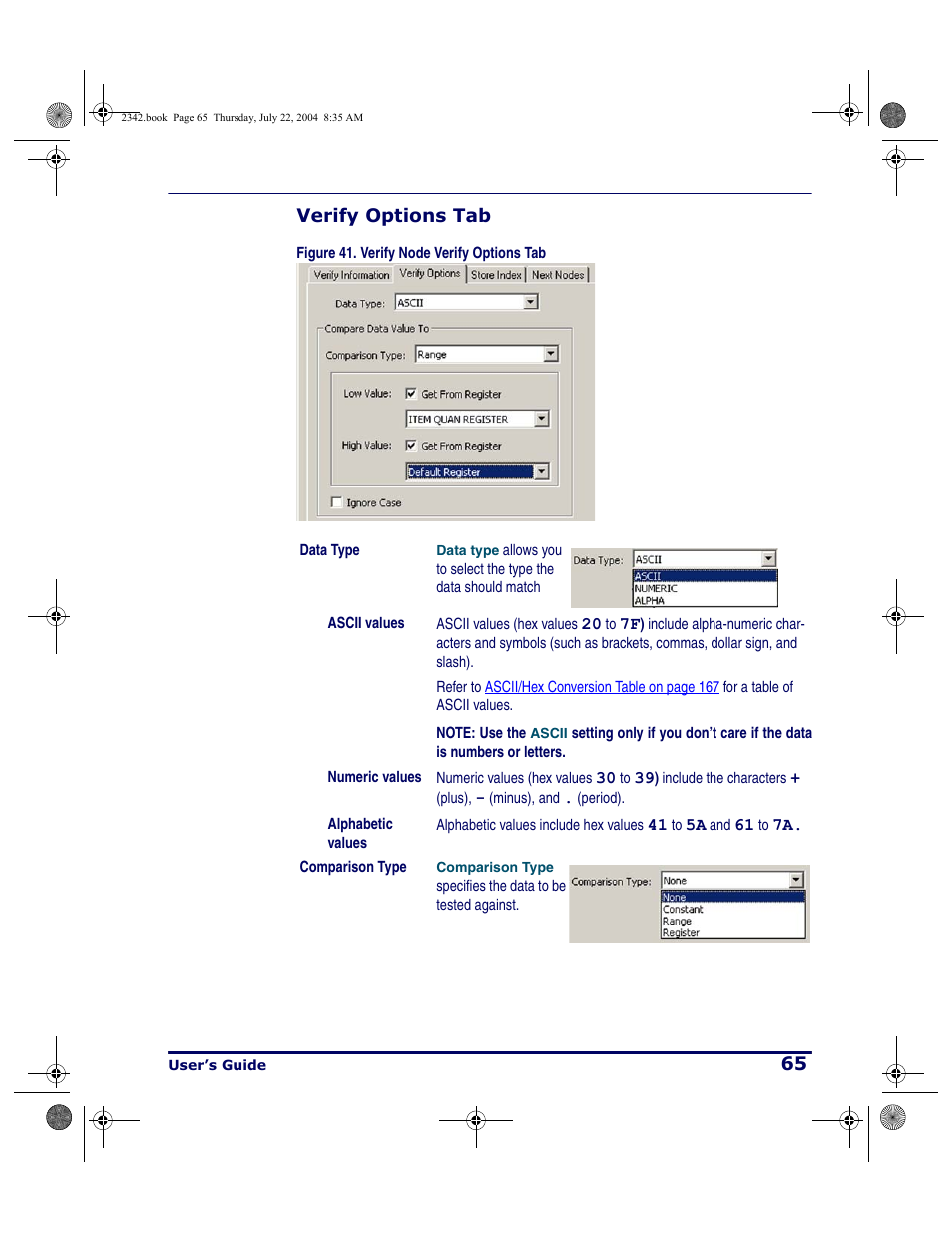 Verify options tab | PSC PT Program Generator User Manual | Page 77 / 204