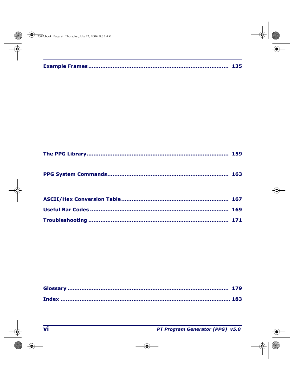 PSC PT Program Generator User Manual | Page 8 / 204