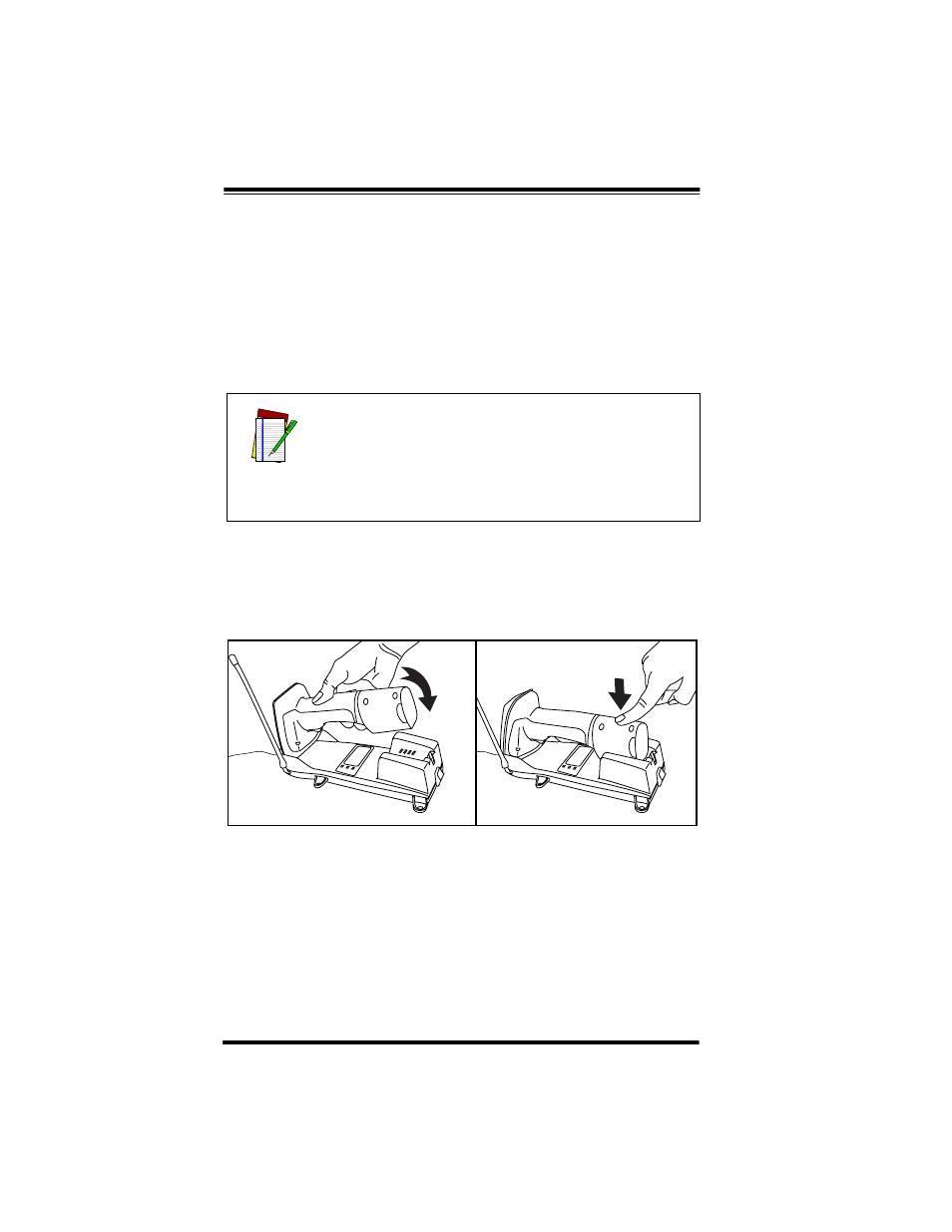 Using the powerscan rf system, Battery charging and maintenance, Using the powerscan rf system , a | PSC PowerScanTM RF User Manual | Page 10 / 32