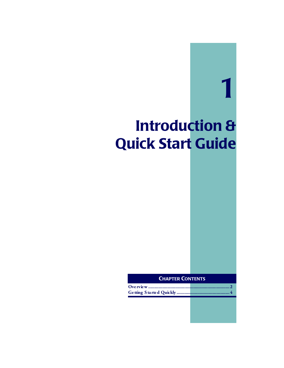 Introduction & quick start guide | PSC PT2000TM User Manual | Page 11 / 168
