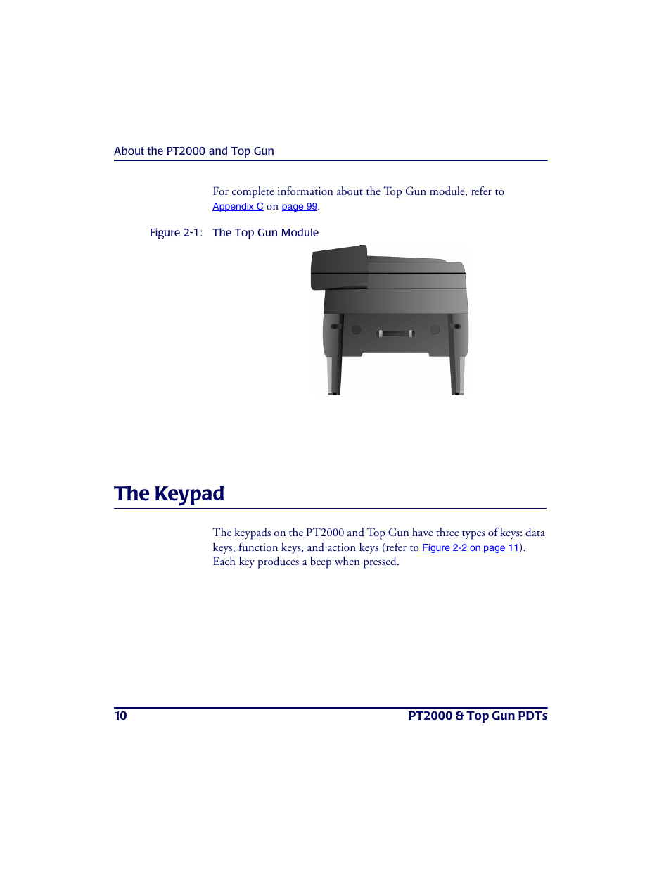The keypad, The ke ypa d | PSC PT2000TM User Manual | Page 20 / 168