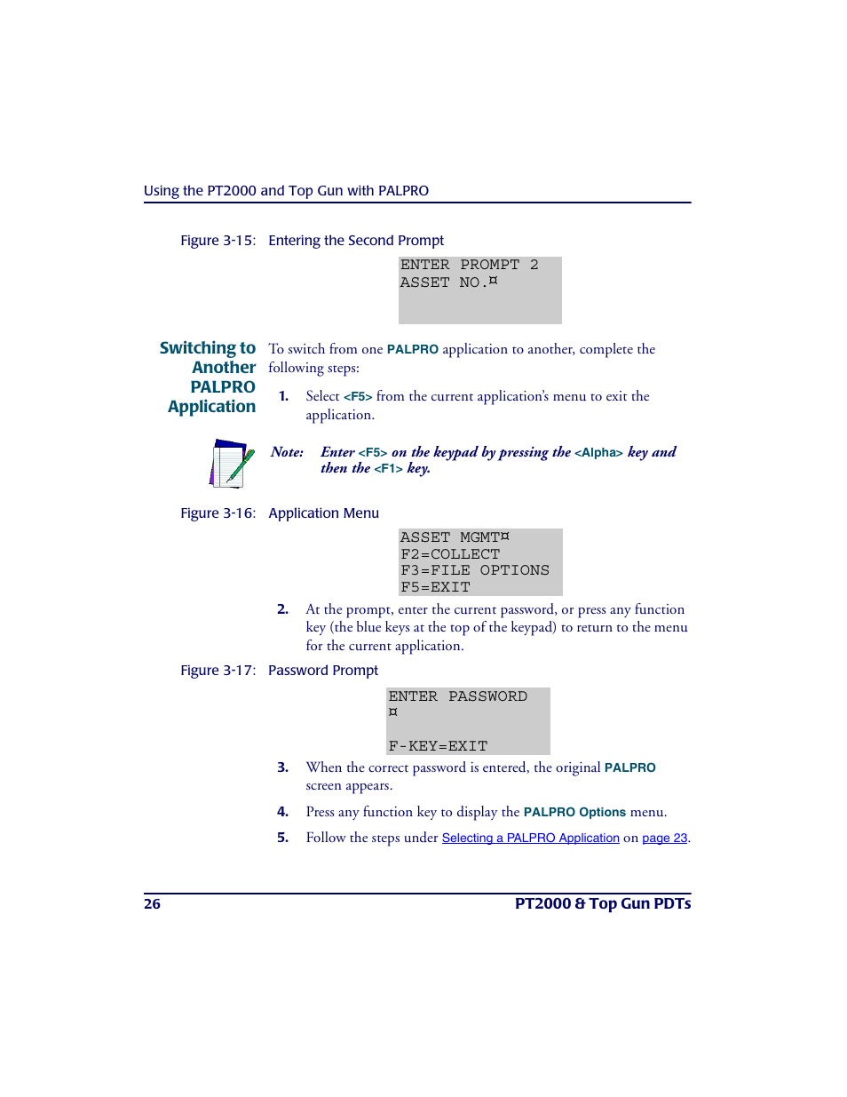 PSC PT2000TM User Manual | Page 36 / 168